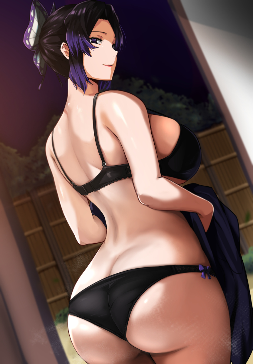 This is a pixiv picture whose title is 胡蝶 しのぶ.