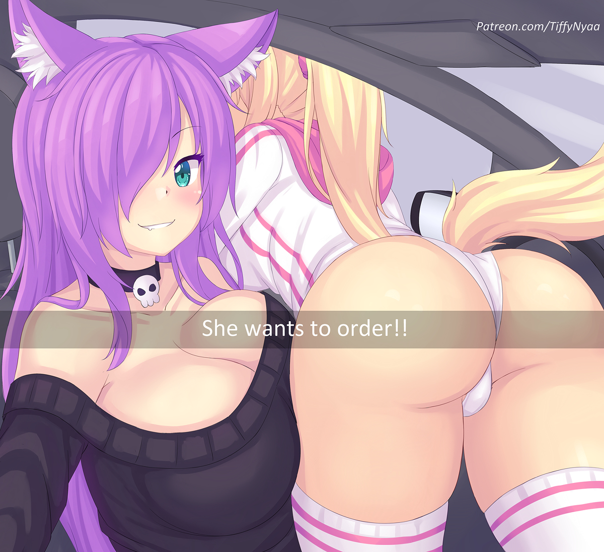 This is a pixiv picture whose title is Tiffy wants to order!!.