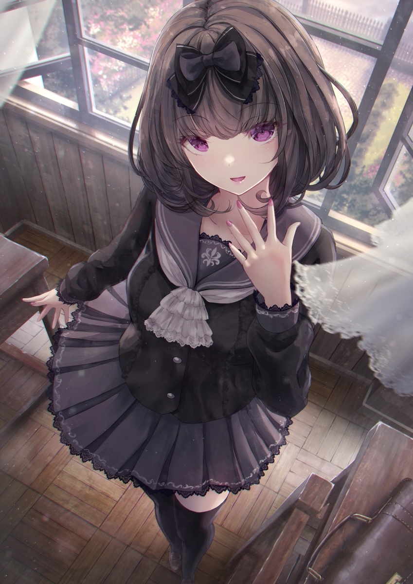 This is a pixiv picture whose title is せんせ...？せんせ...？わたくしとおもしろいことしましょ...