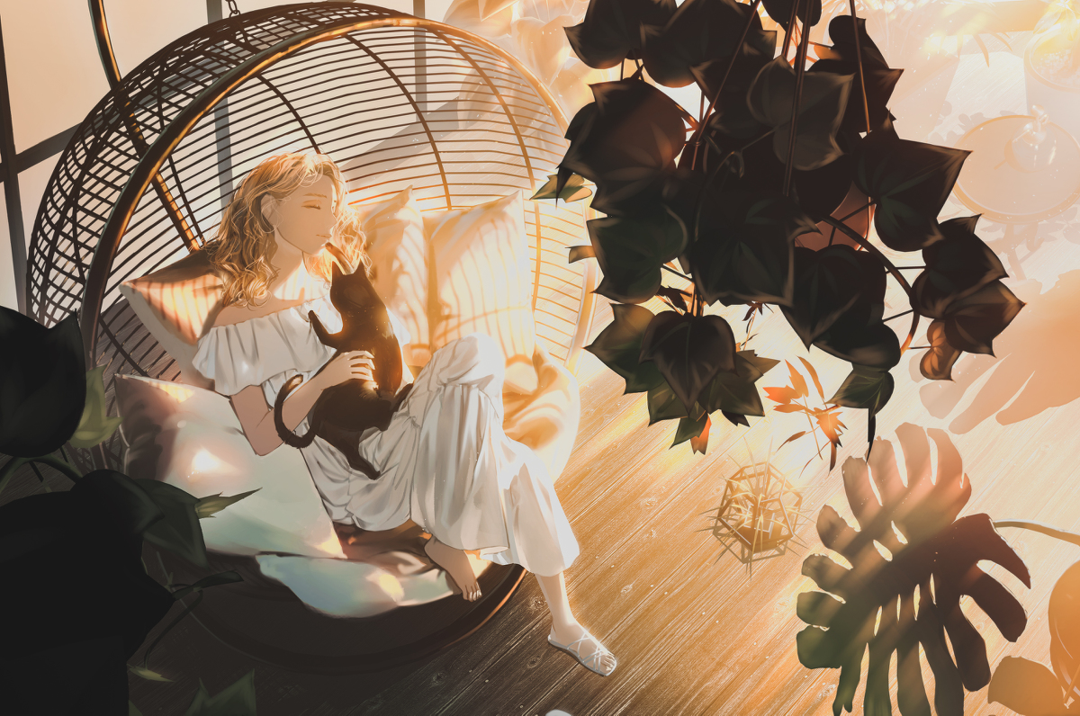 This is a pixiv picture whose title is 無題.