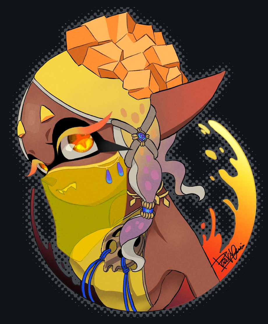 This is a pixiv picture whose title is アラビアンウツホちゃん.