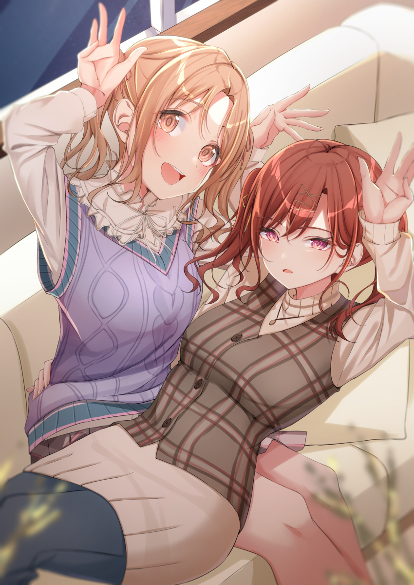 This is a pixiv picture whose title is 「うさぎさん～！」.