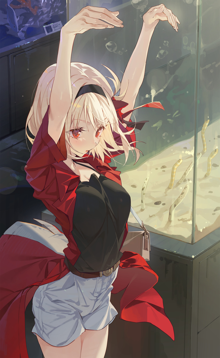 This is a pixiv picture whose title is チンアナゴ.
