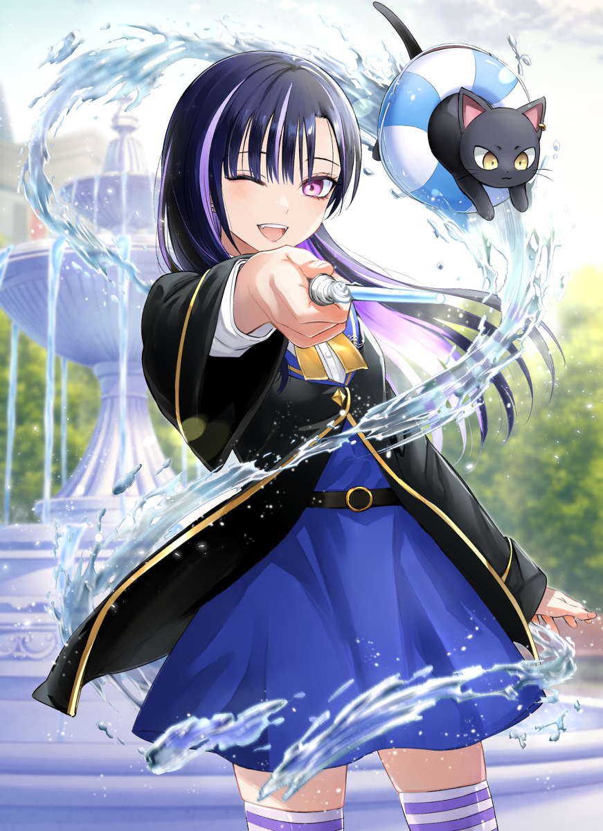 This is a pixiv picture whose title is 水瓶座の魔法使い.