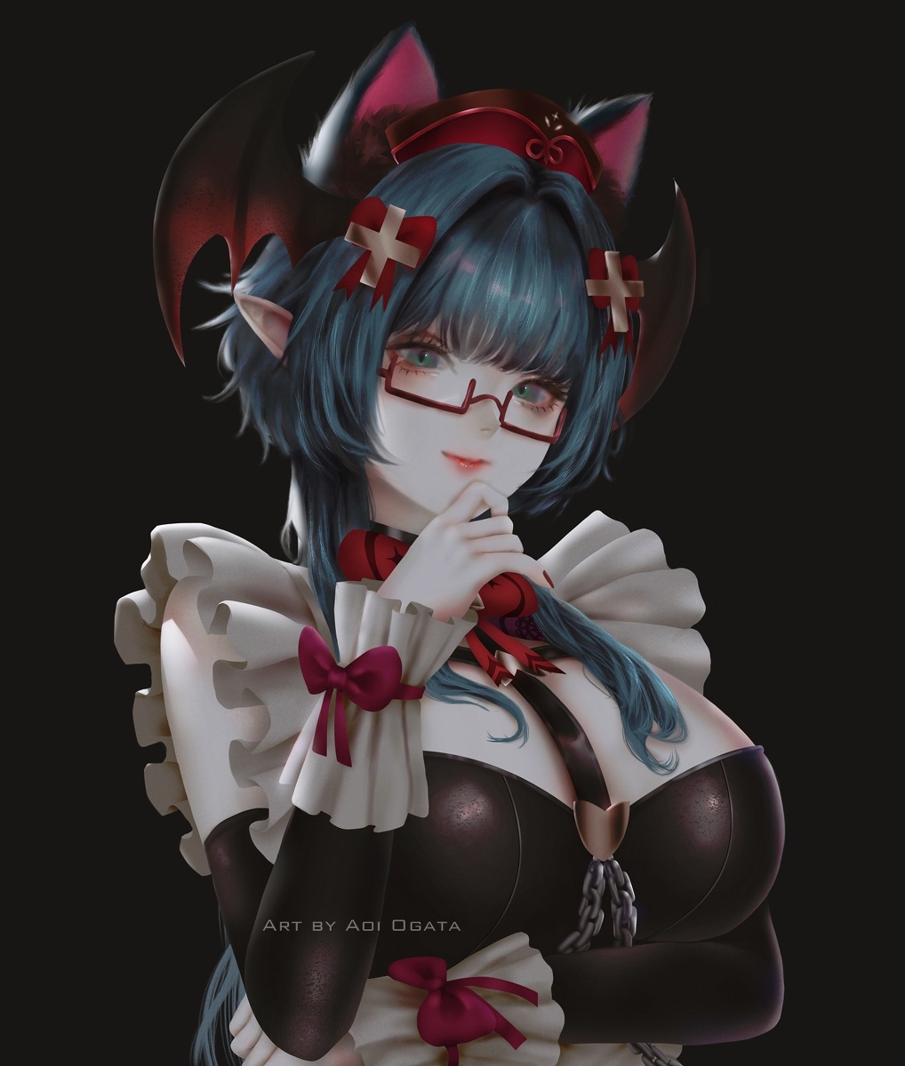 This is a pixiv picture whose title is Sinulacrum Vtuber.