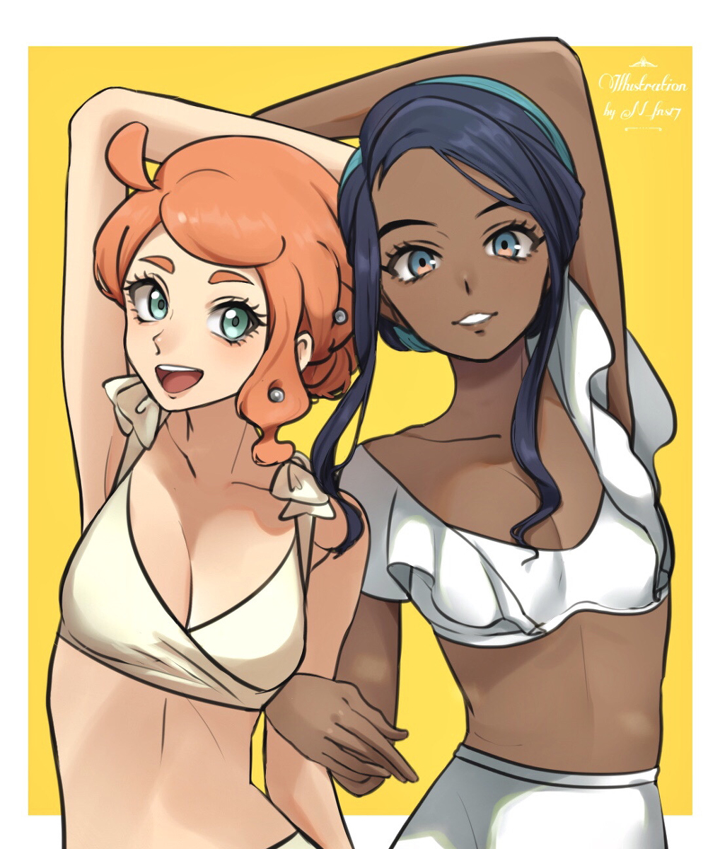 This is a pixiv picture whose title is ポケモントレーナーまとめ.