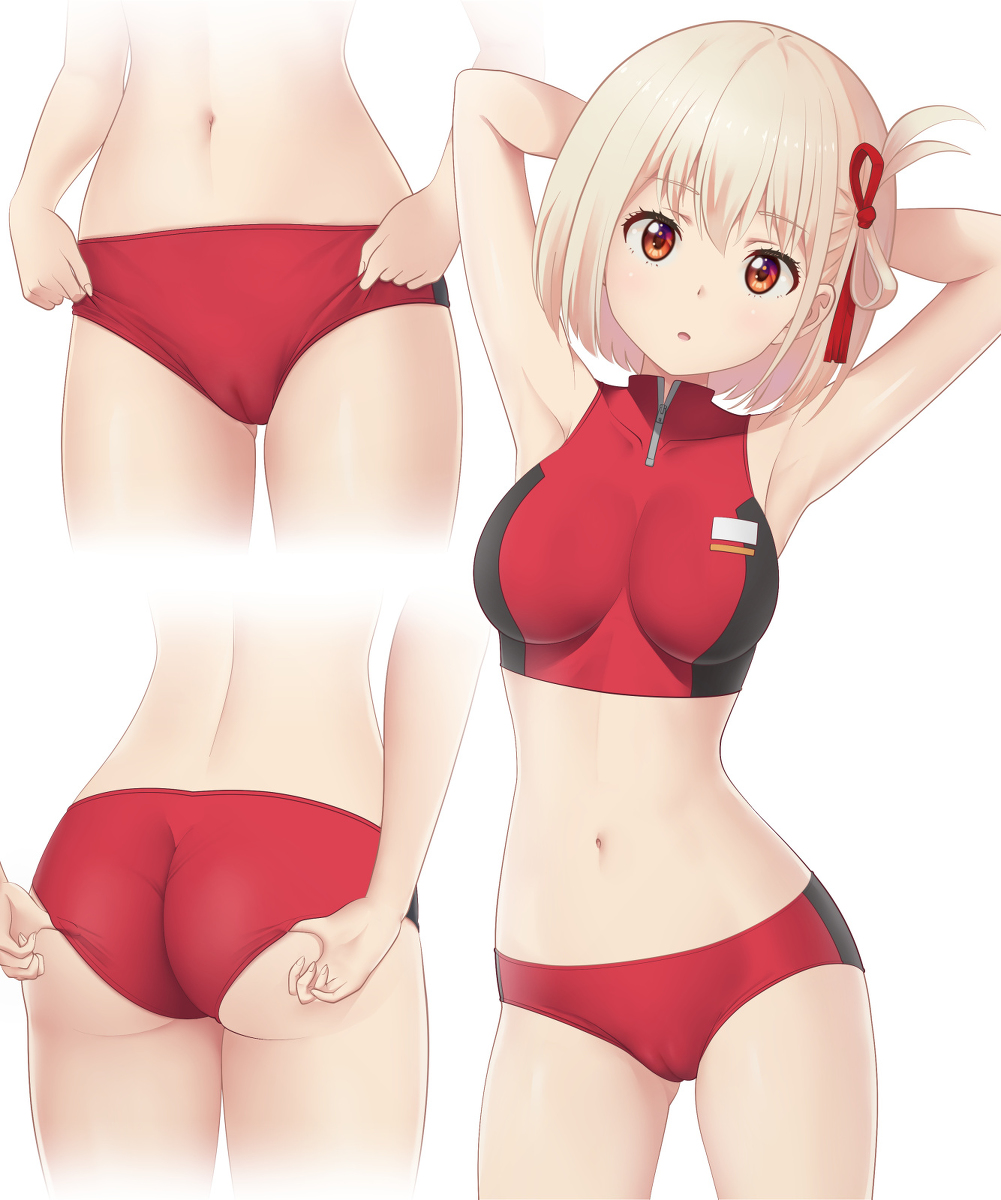This is a pixiv picture whose title is ブルマな錦木千束.