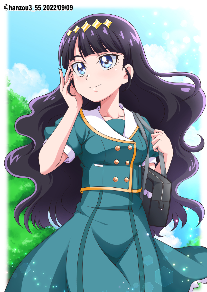This is a pixiv picture whose title is あまねちゃん（夏の制服）.