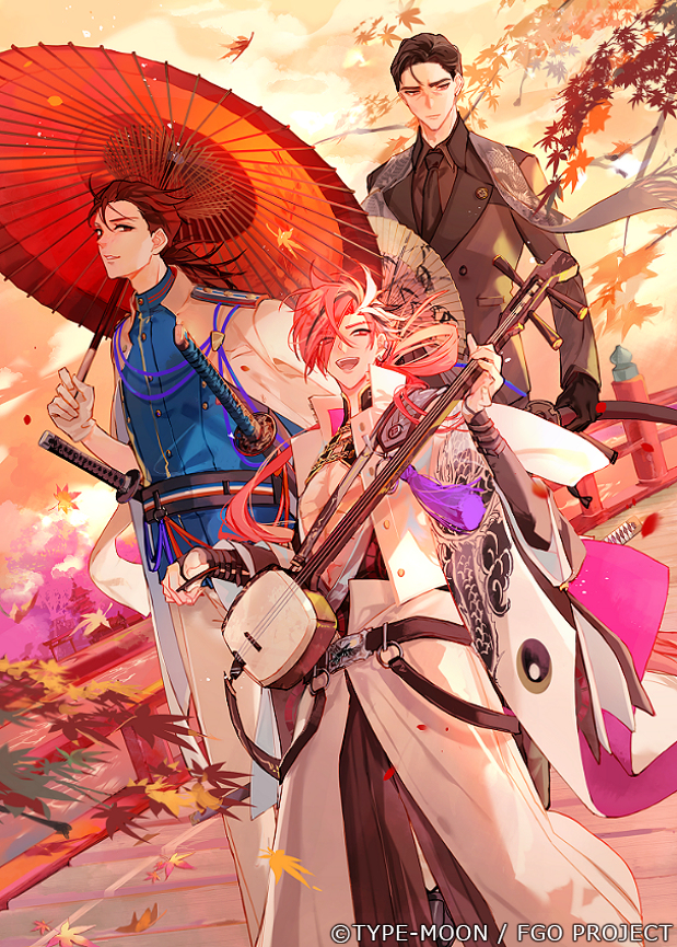 This is a pixiv picture whose title is 秋巡る攘夷志士.