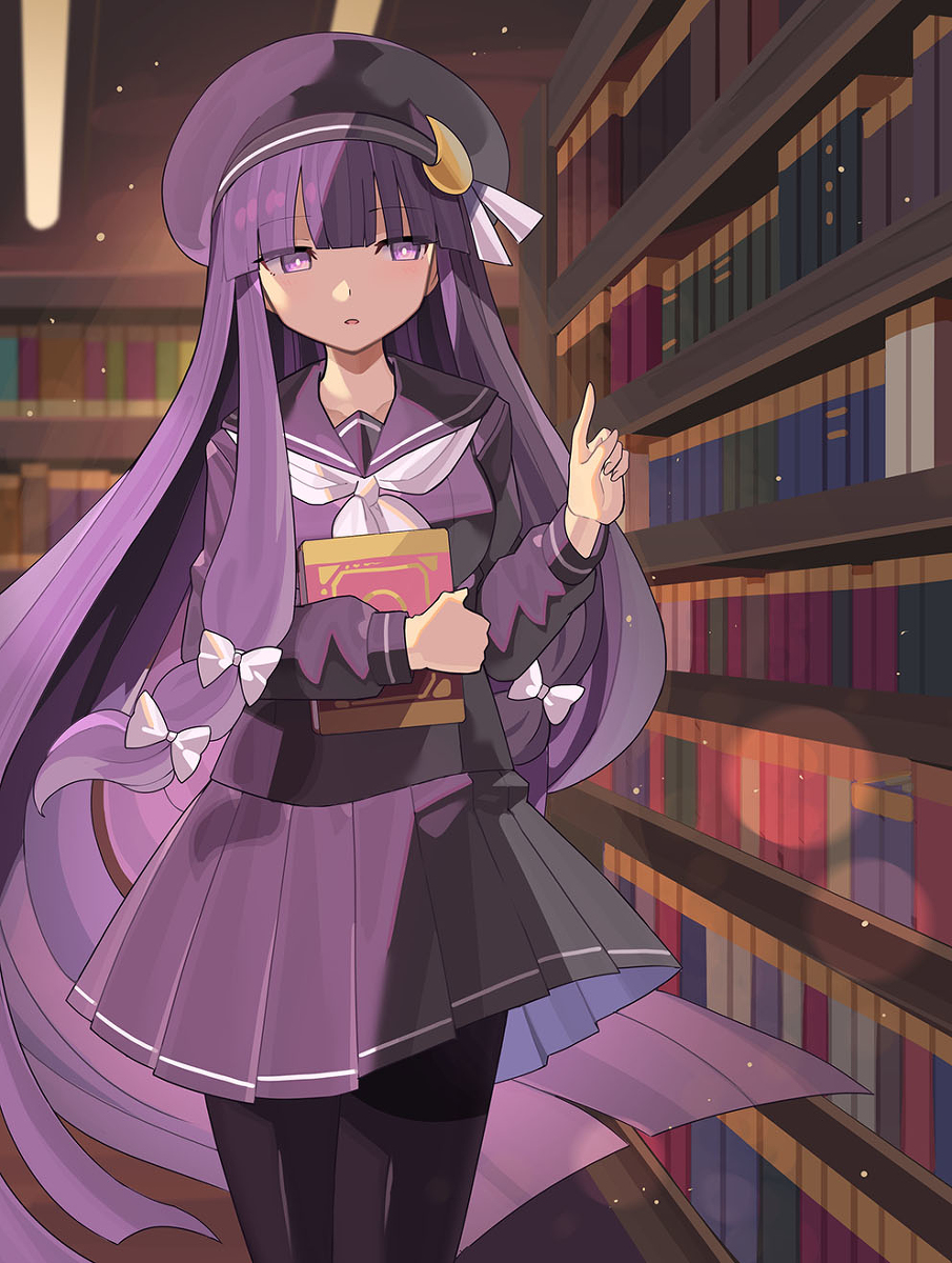 This is a pixiv picture whose title is セーラーパチュリー.