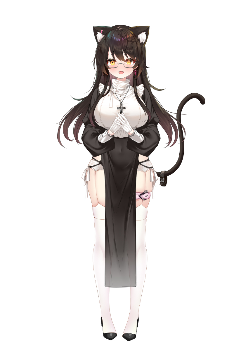 This is a pixiv picture whose title is 私、シスターになっちゃった.