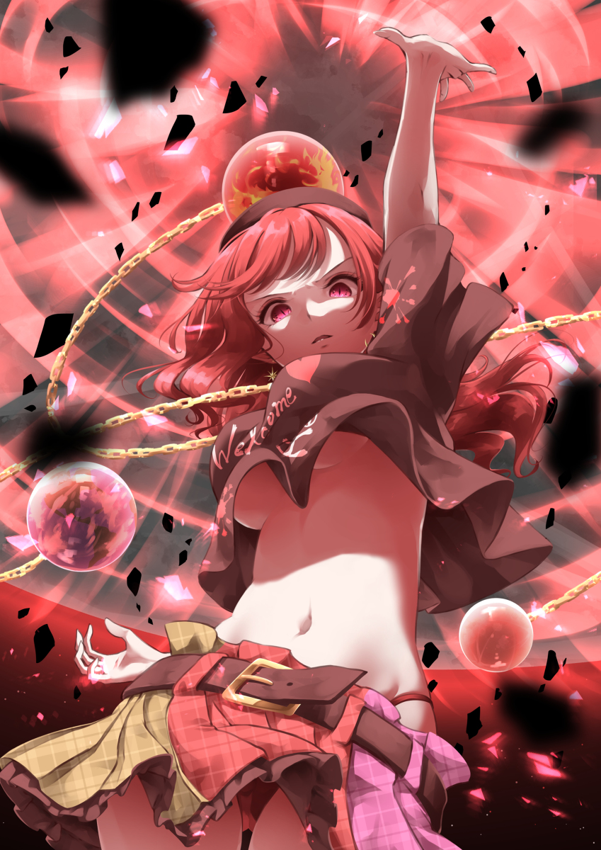 This is a pixiv picture whose title is Catastrophe.