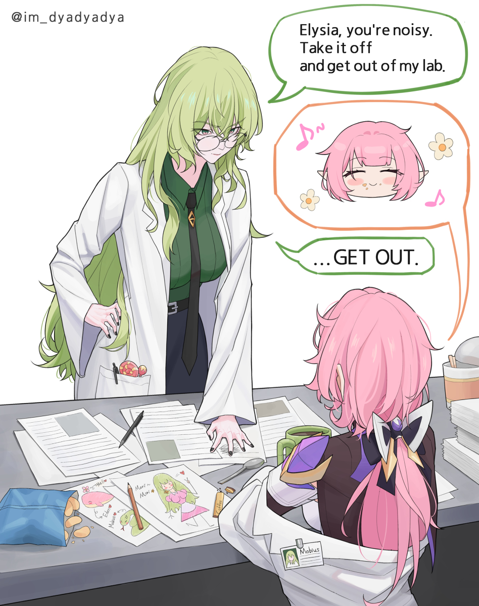 This is a pixiv picture whose title is ElyMobi.