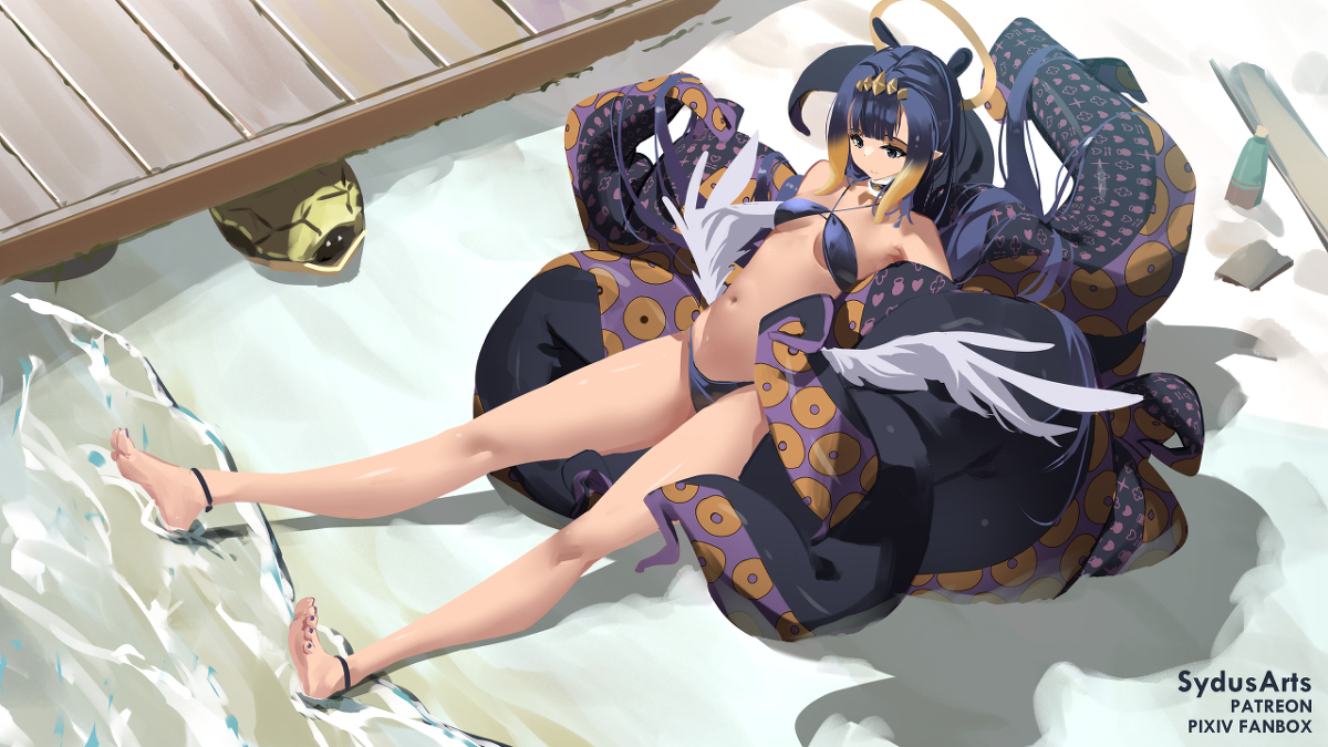 This is a pixiv picture whose title is Ina Bikini.