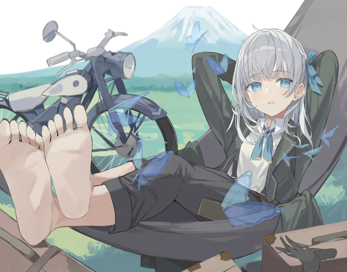 This is a pixiv picture whose title is 旅の始まり.