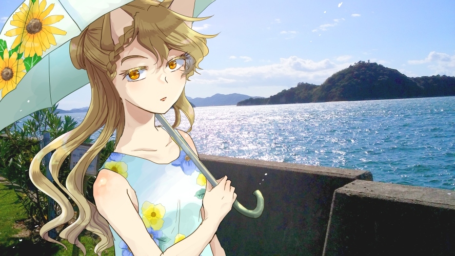 This is a pixiv picture whose title is 深緋ログ２.