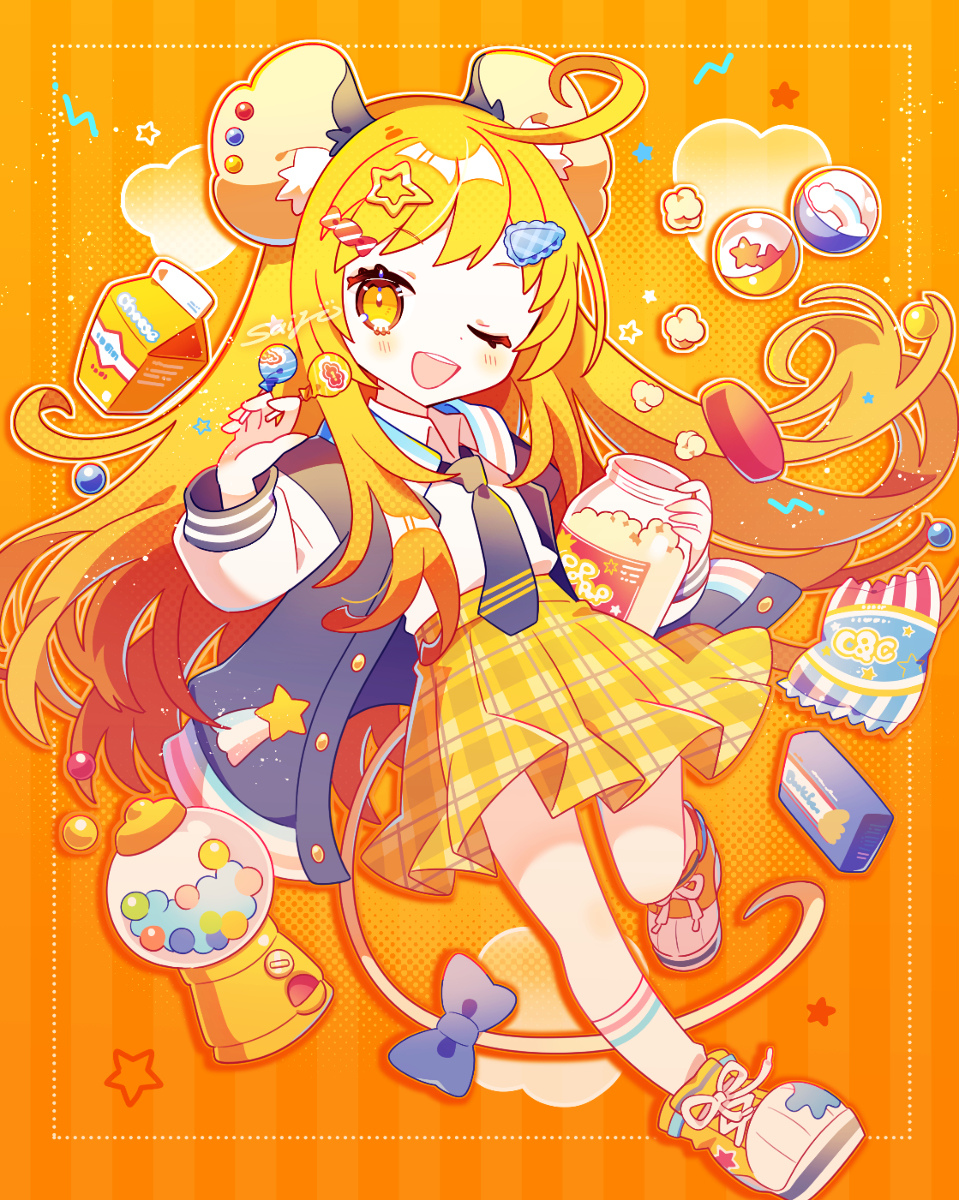 This is a pixiv picture whose title is pop.