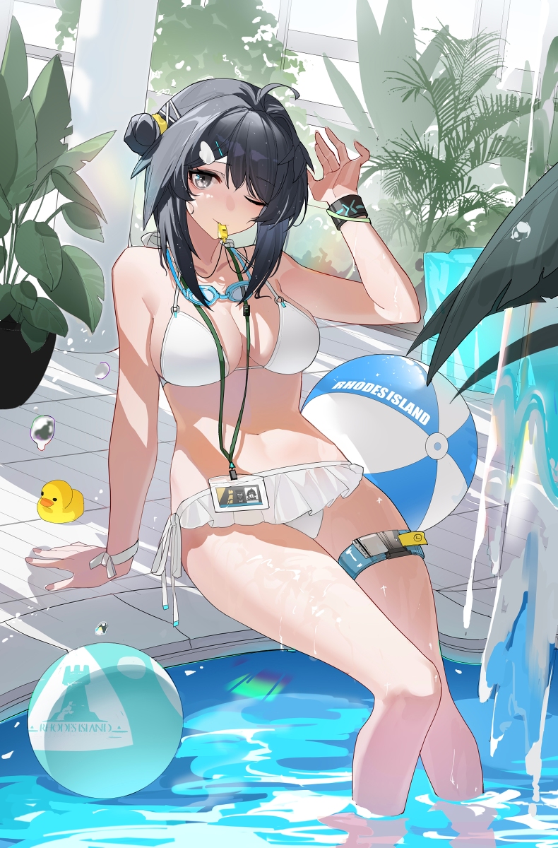 This is a pixiv picture whose title is 💙.