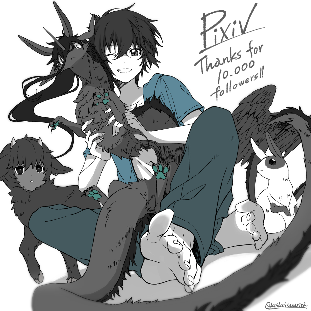 This is a pixiv picture whose title is thank you so much!!.