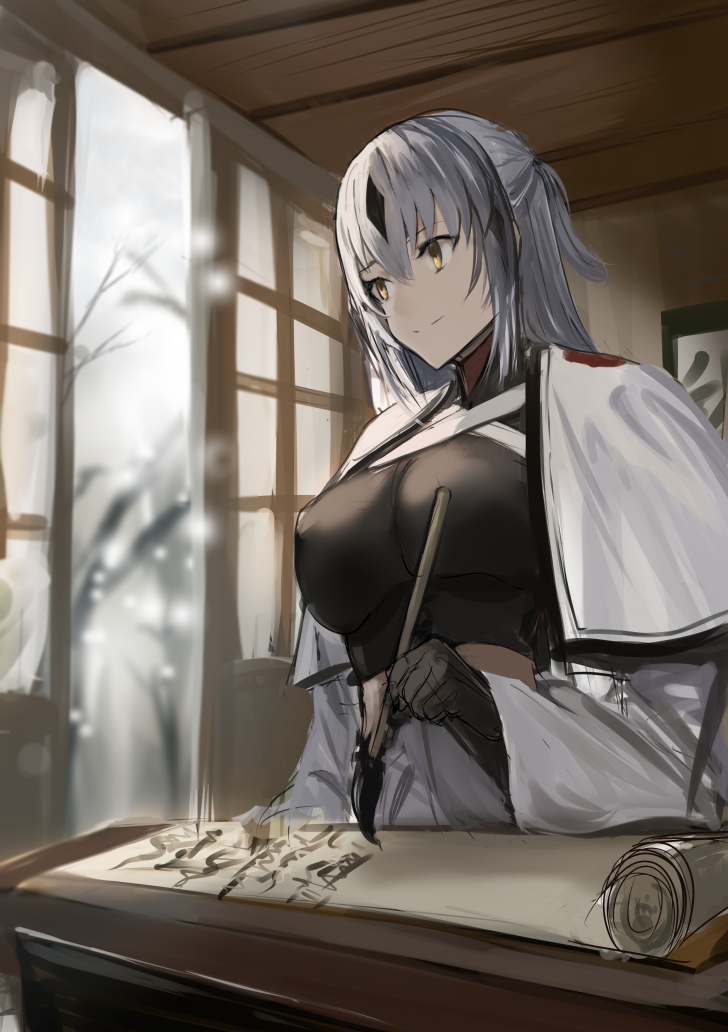 This is a pixiv picture whose title is 長尾景虎.