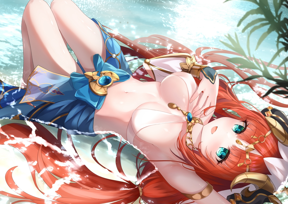 This is a pixiv picture whose title is Nilou.