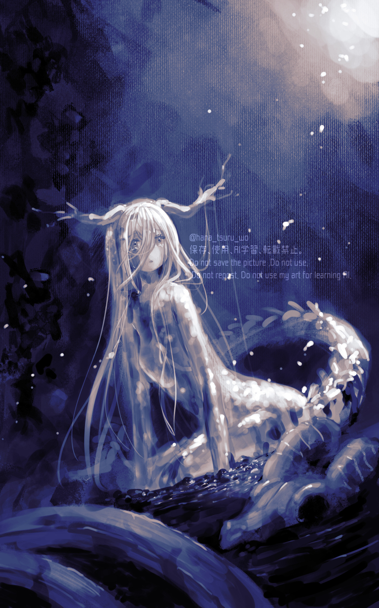 This is a pixiv picture whose title is 【創作】落書き.