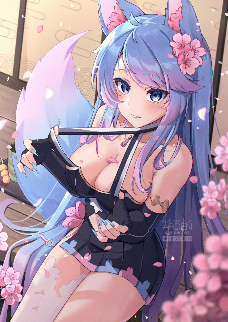 This is a pixiv picture whose title is Silvervale.