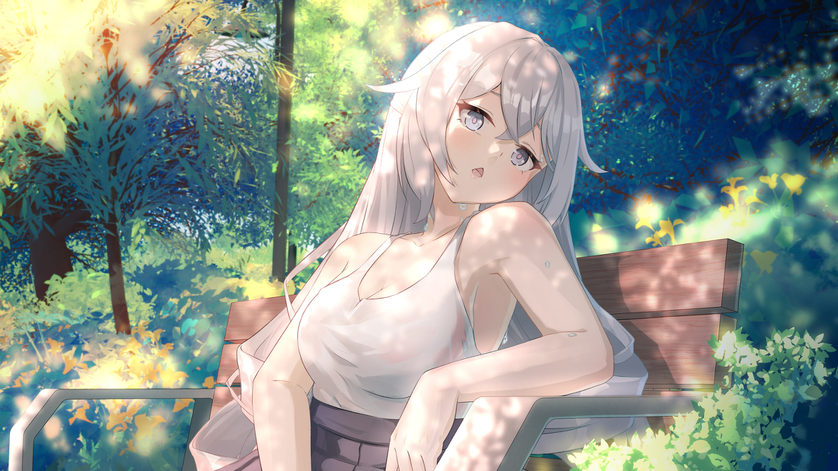 This is a pixiv picture whose title is DAY45 好热鸭~.