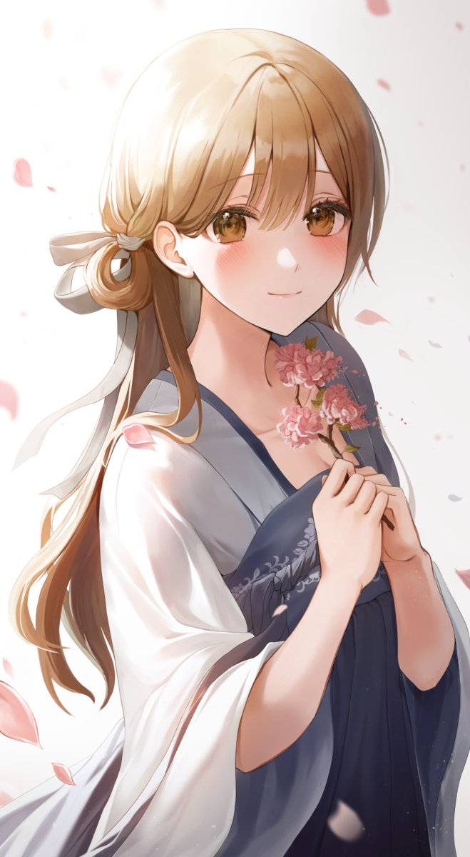 This is a pixiv picture whose title is 桜.
