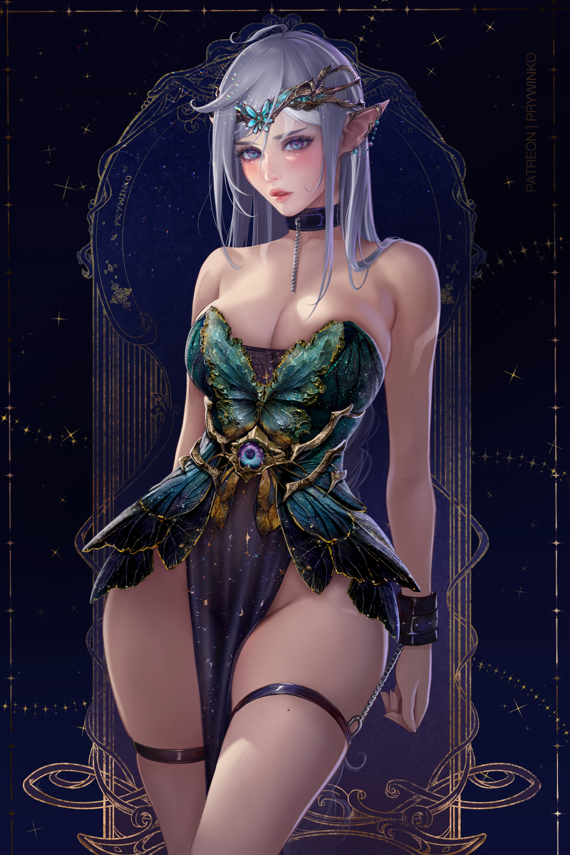 This is a pixiv picture whose title is Chrysi (OC).
