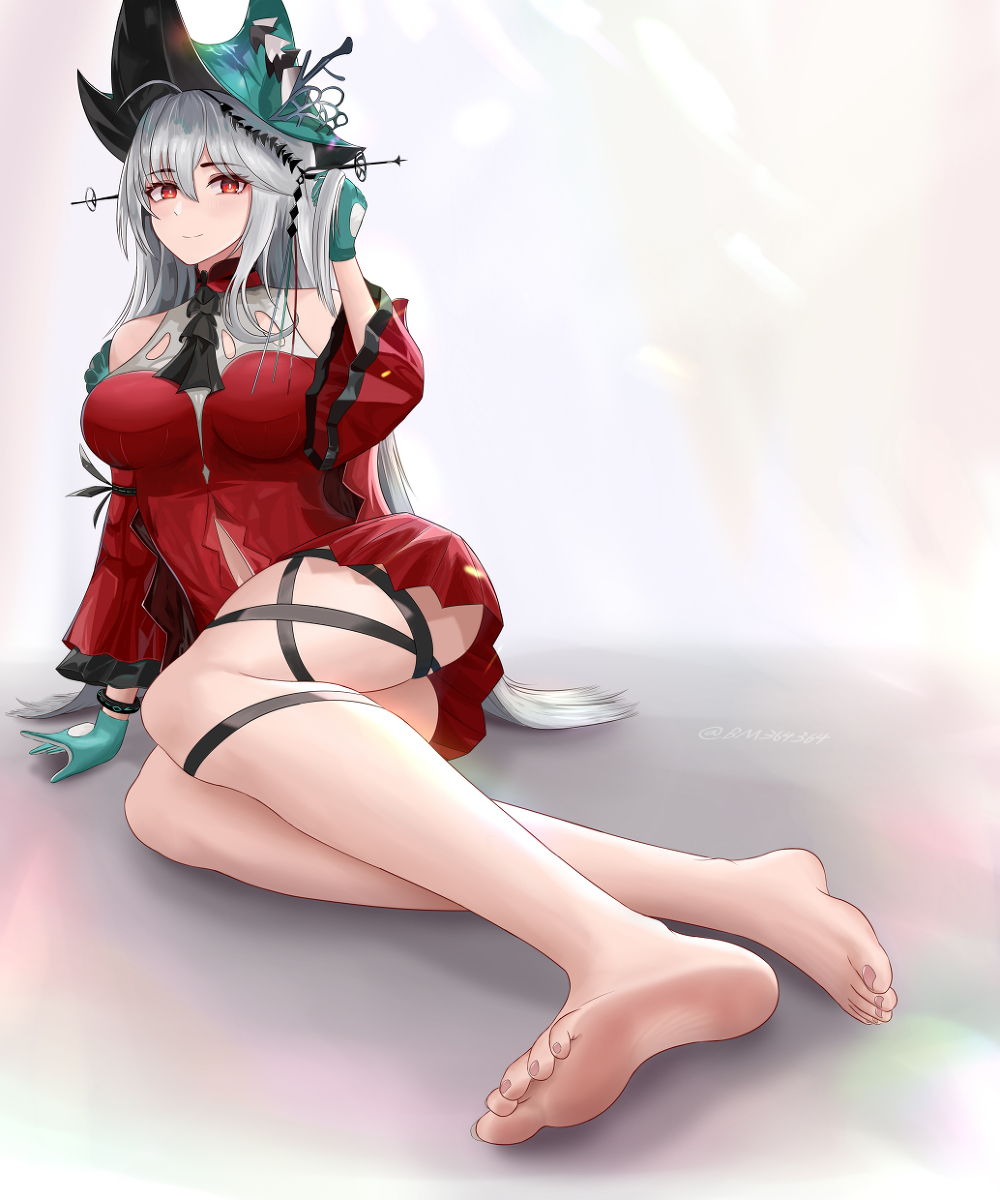 This is a pixiv picture whose title is skadi.