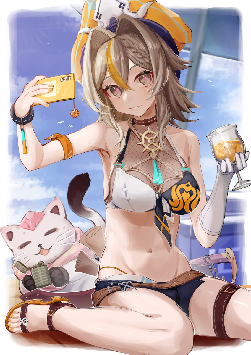 This is a pixiv picture whose title is 夏装维尔薇.