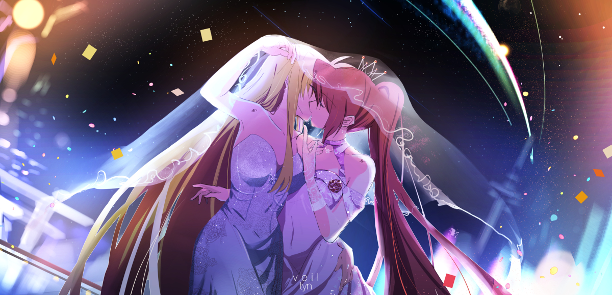 This is a pixiv picture whose title is veil.