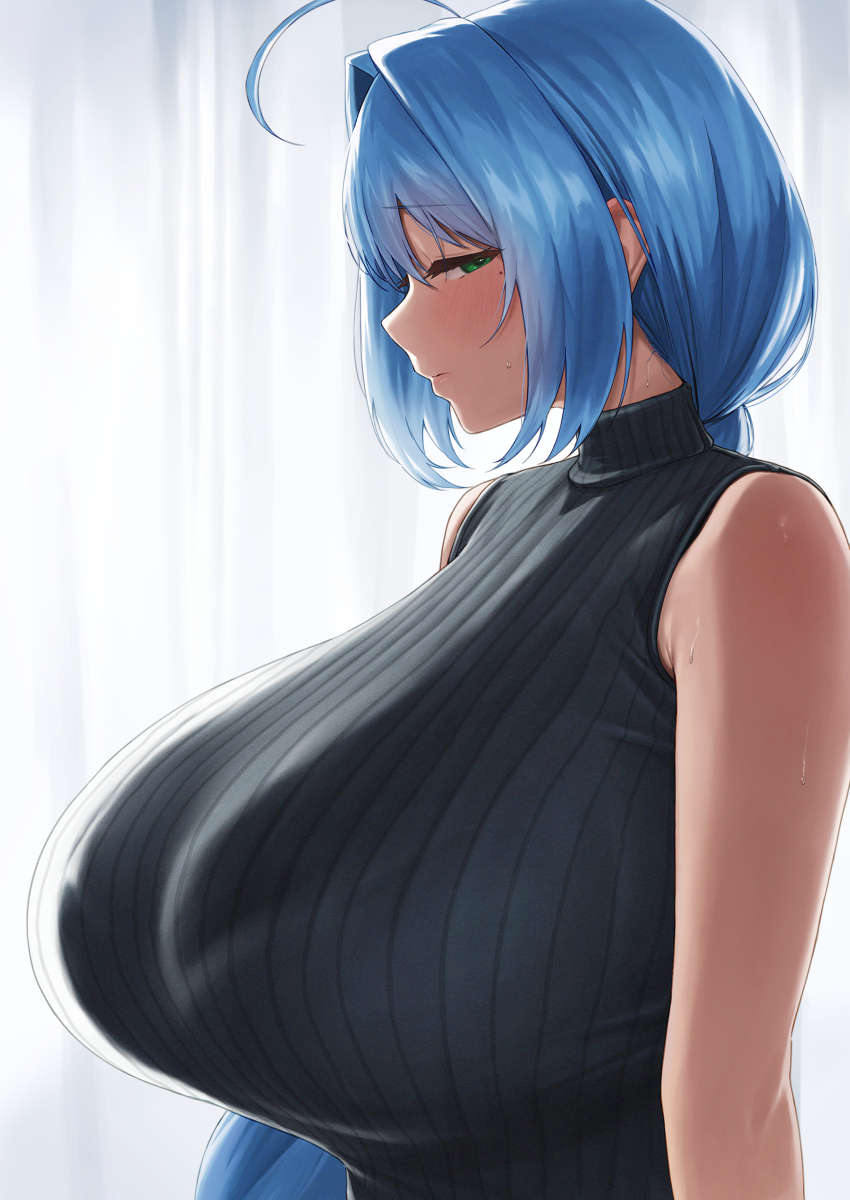 This is a pixiv picture whose title is うぅ・・・。【Skeb】.
