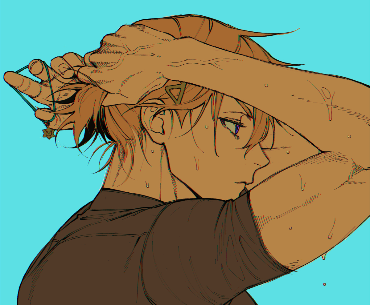 This is a pixiv picture whose title is veins.