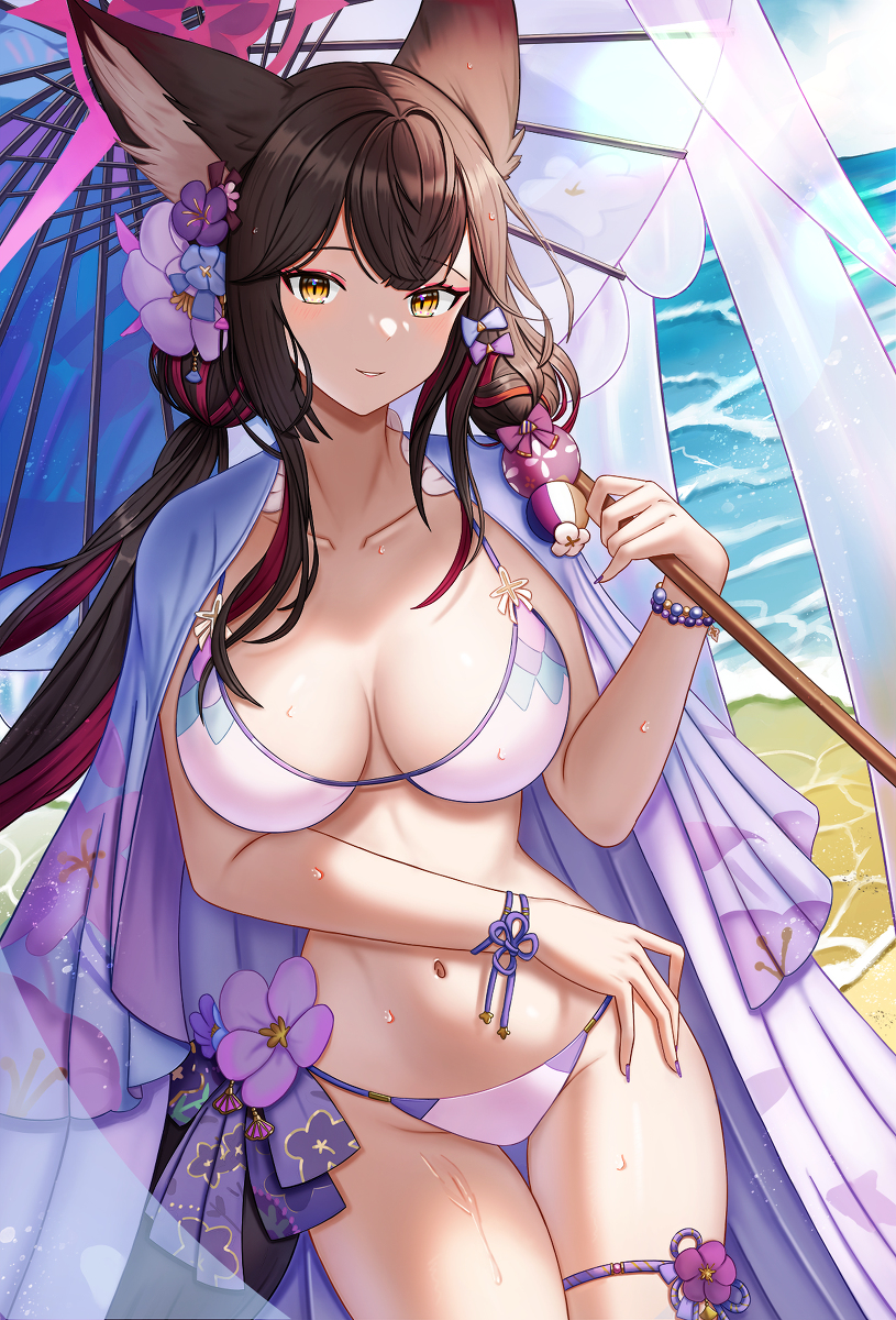 This is a pixiv picture whose title is ワカモ.