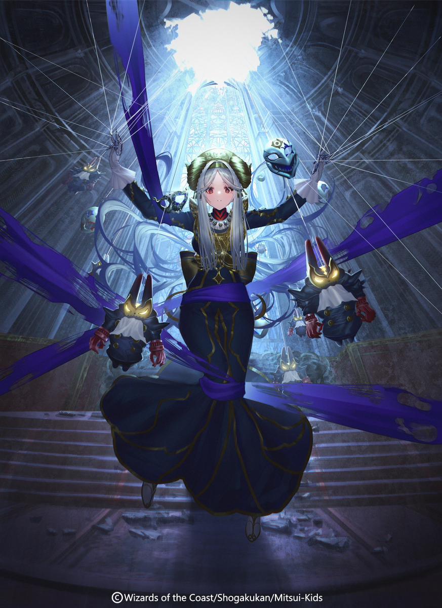 This is a pixiv picture whose title is 死神術士デスマーチ.