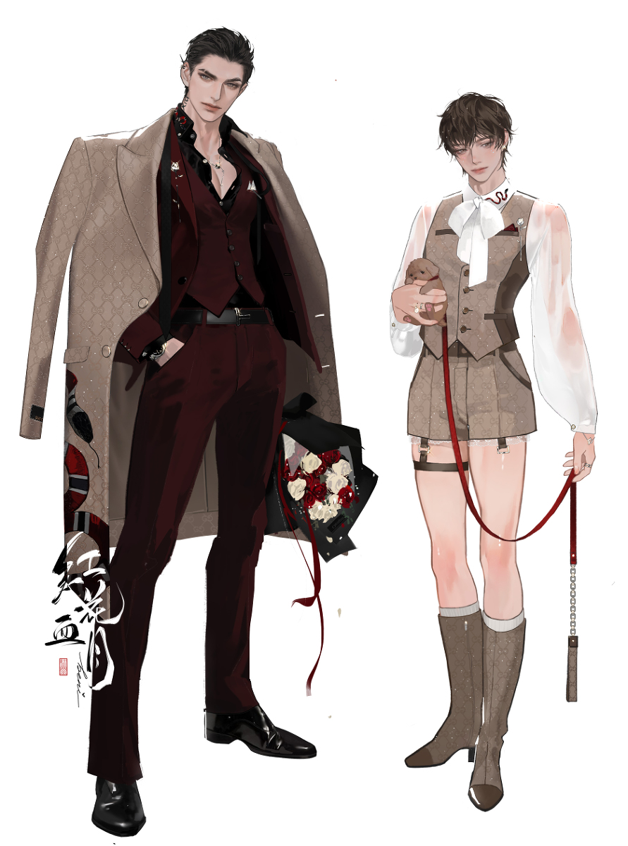 This is a pixiv picture whose title is 立绘.