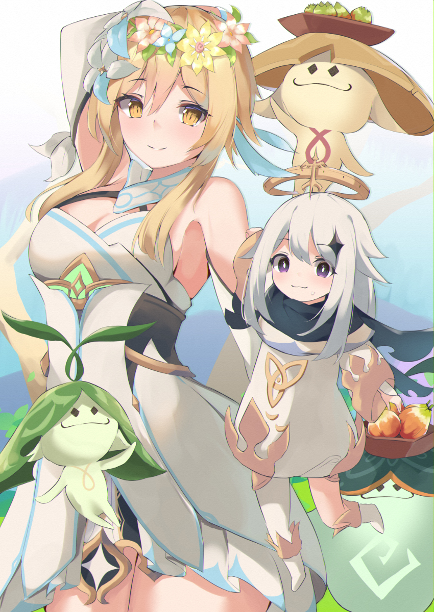 This is a pixiv picture whose title is 金色のナラ.