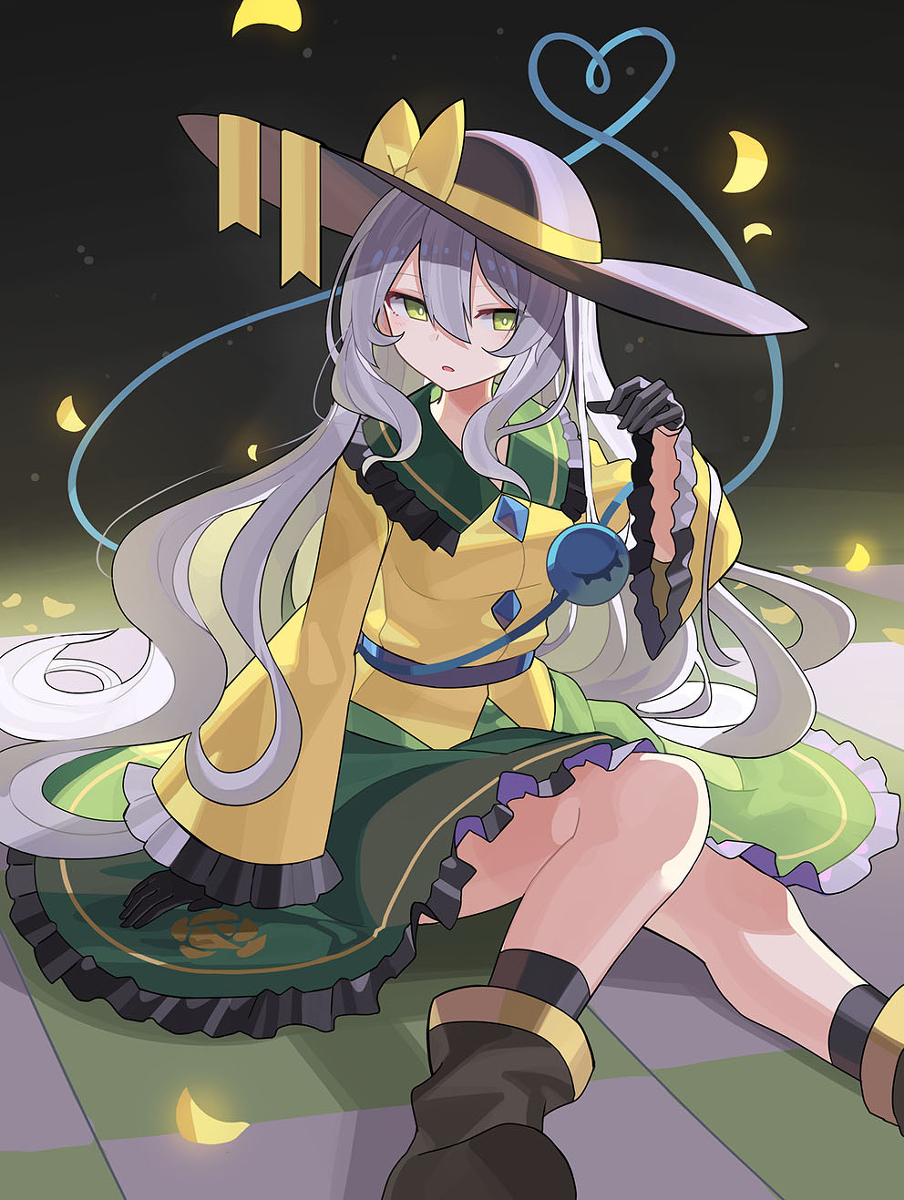This is a pixiv picture whose title is ロングこいし.