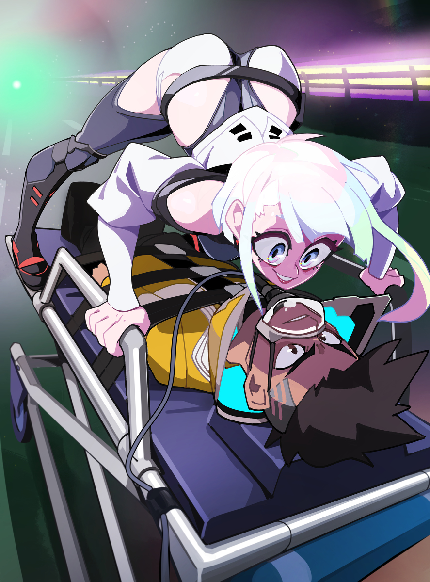 This is a pixiv picture whose title is Lucy.