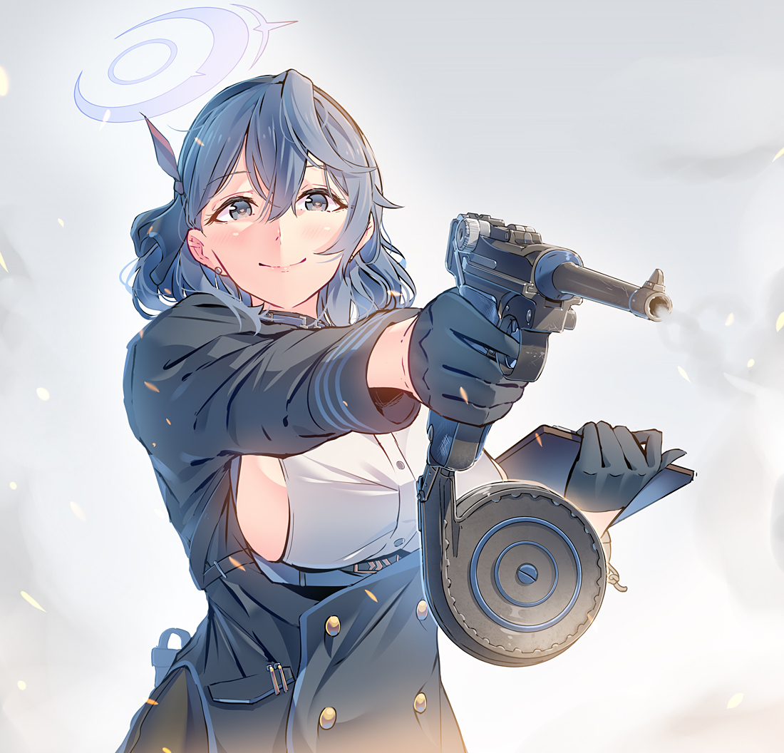 This is a pixiv picture whose title is アコ×銃　イオリ×銃　まとめ.