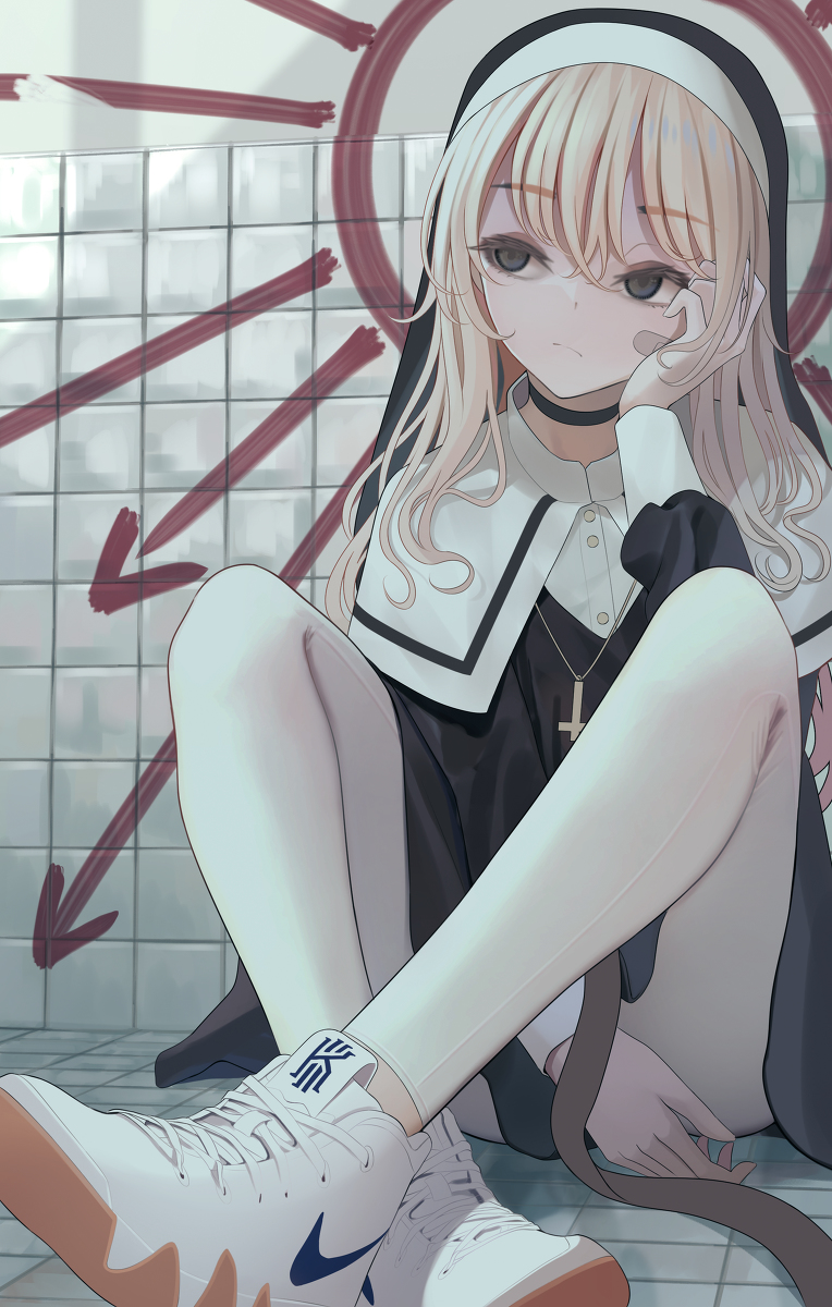 This is a pixiv picture whose title is シスター.