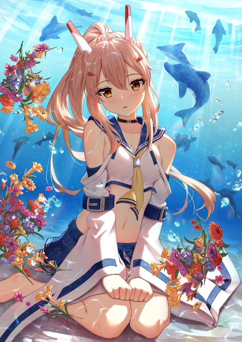 This is a pixiv picture whose title is 綾波.