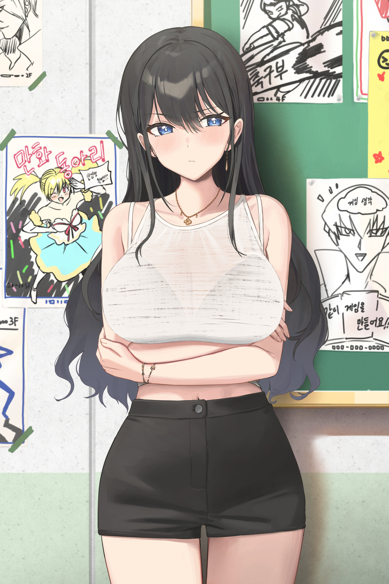 This is a pixiv picture whose title is 외주.
