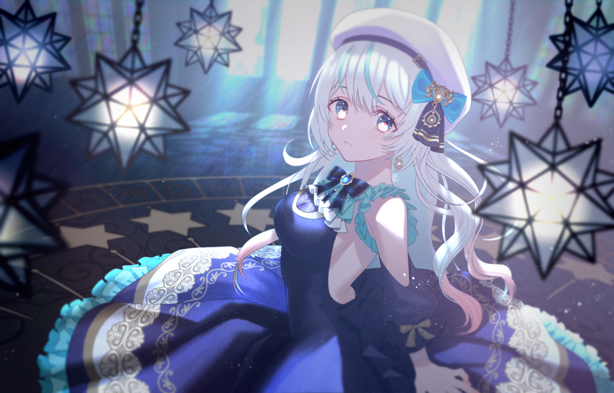 This is a pixiv picture whose title is ⭐.