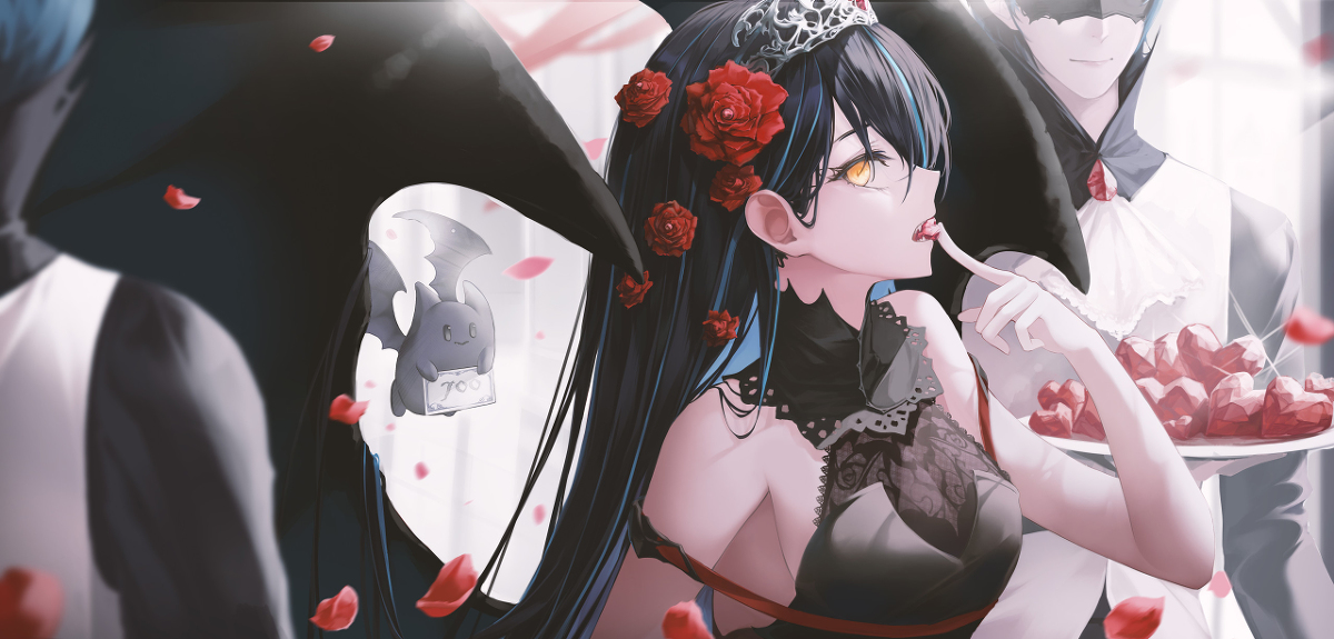 This is a pixiv picture whose title is ★.