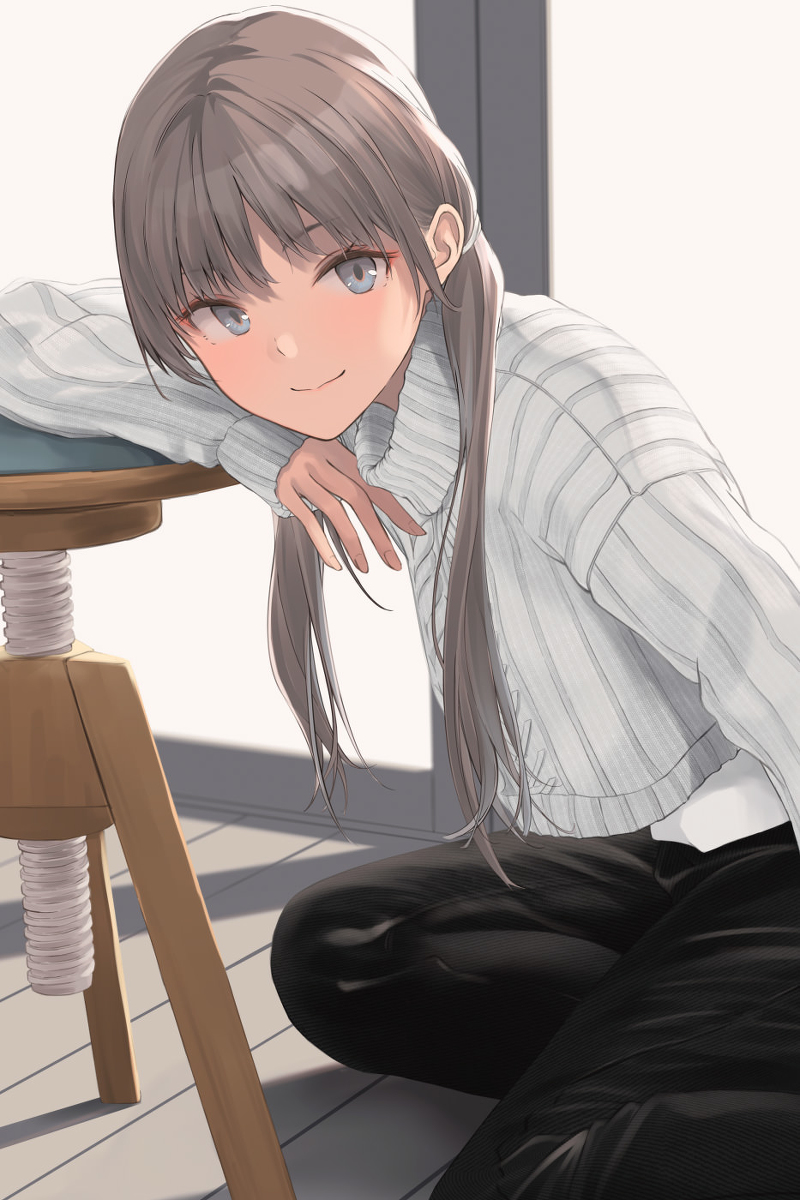 This is a pixiv picture whose title is 冬.