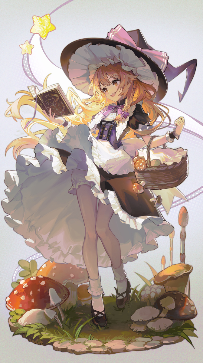 This is a pixiv picture whose title is 魔法の研究.