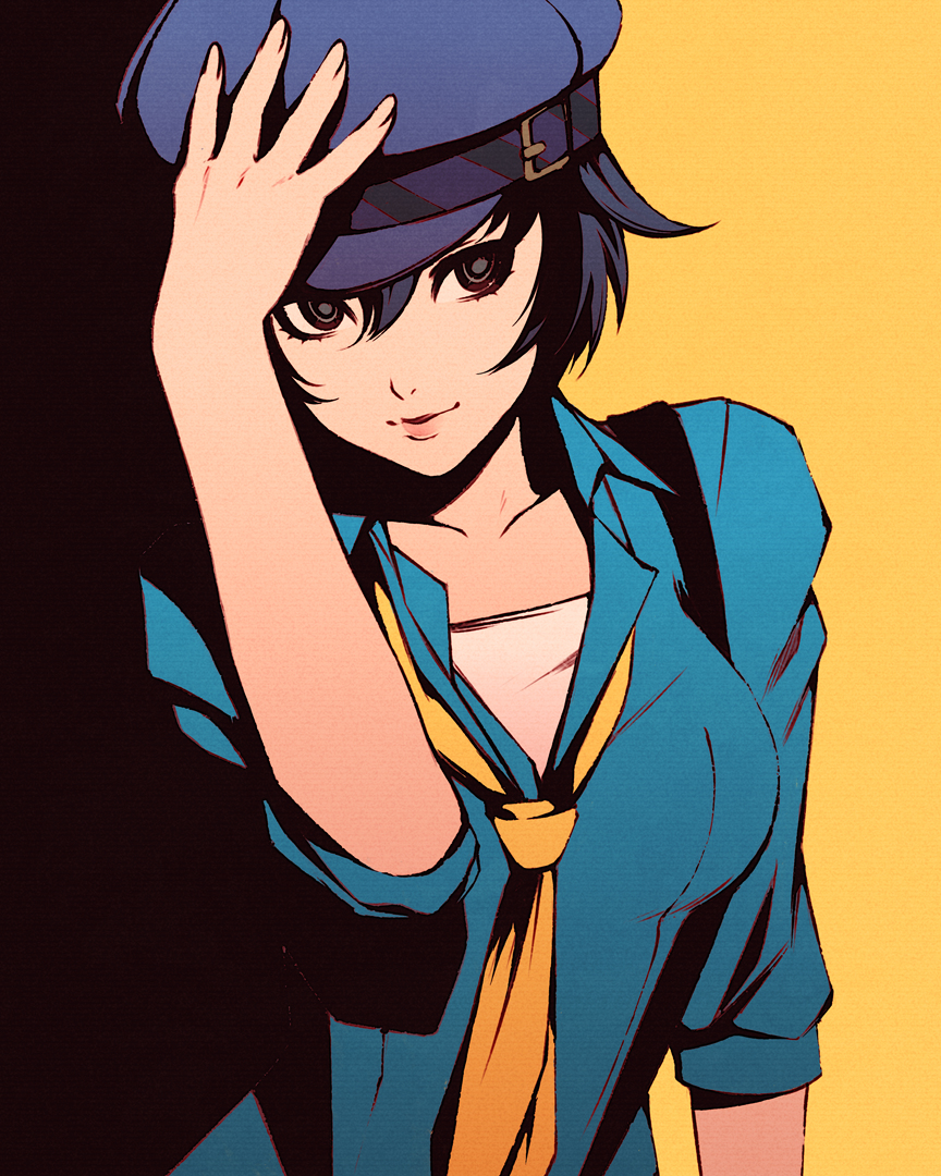 This is a pixiv picture whose title is naoto.